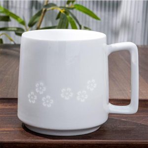 Exquisite mug souvenir coffee cup household large capacity ceramic water cup